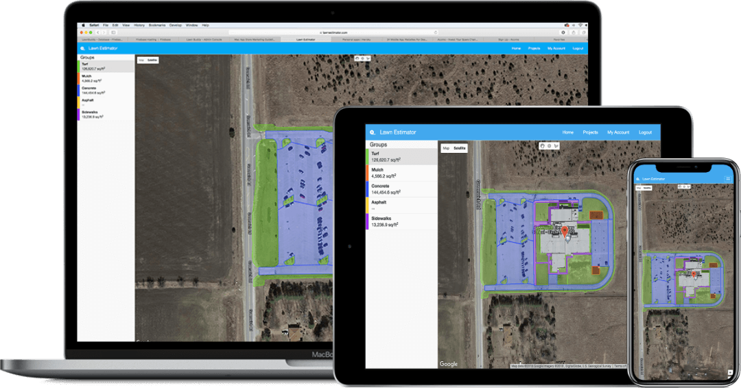 Lawn Estimator Estimate All Kinds of Projects By Map